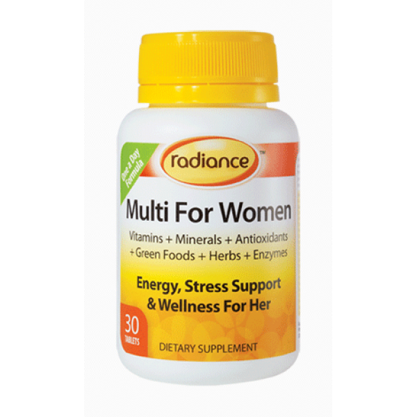 Radiance Multi For Women 30 Tablets