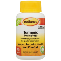 Radiance Turmeric Meriva 650mg 60 Tablets