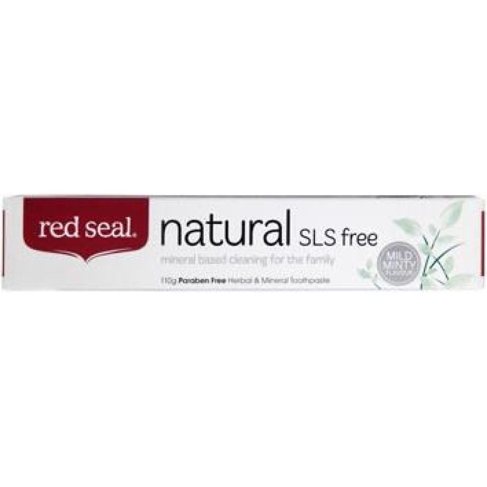 Red Seal Natural Toothpaste No SLS | Birkenhead HealthPlus