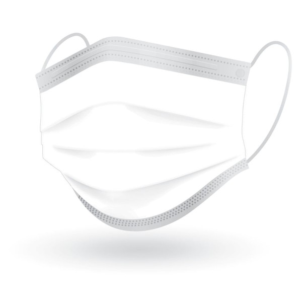 Reynard Medical Face Masks Ear Loop Disposable 3 PLY ASTM Level 2 Masks 50 Pieces