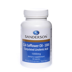 Sanderson CLA Safflower 1000mg 60 Capsules