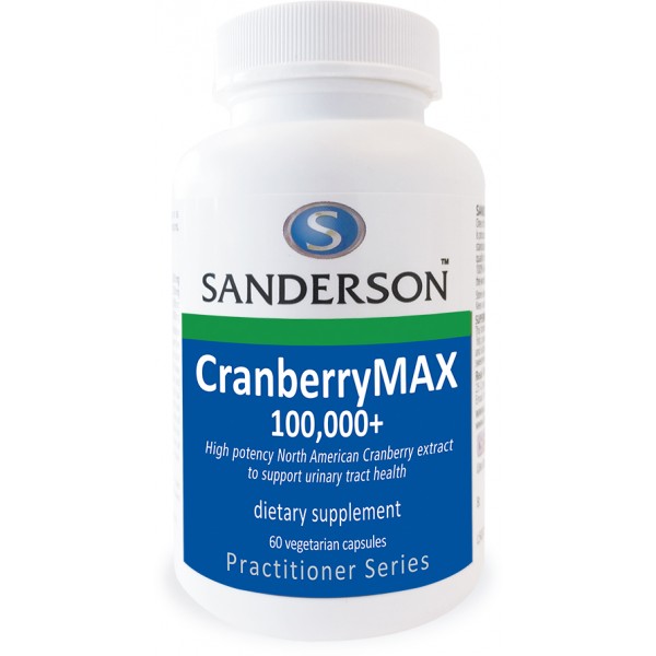 Sanderson CranberryMAX 100,000+ 60 Capsules