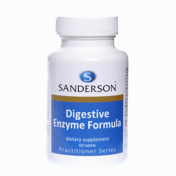 Sanderson Digestive Enzyme Formula 60 Tablets