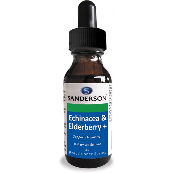 Sanderson Echinacea & Elderberry Drops 30ml