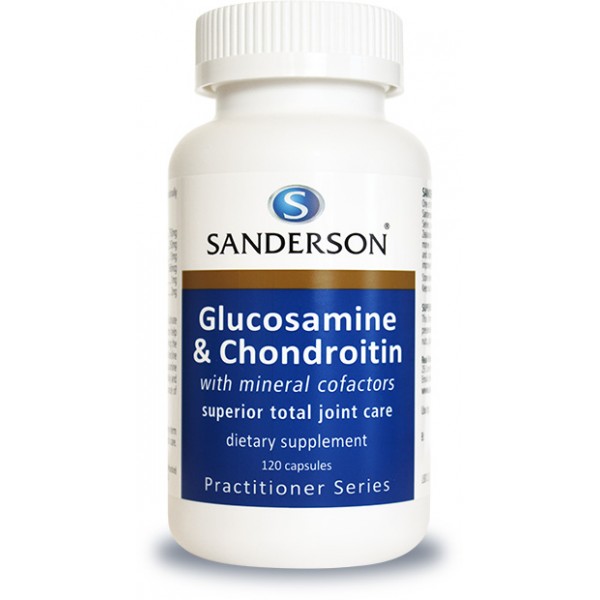 Sanderson Glucosamine & Chondroitin with Co-Factors 120 Capsules