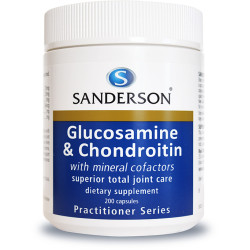 Sanderson Glucosamine & Chondroitin with Co-Factors 200 Capsules