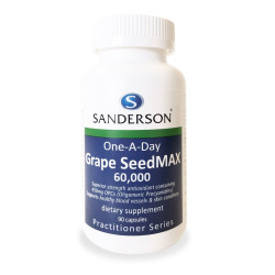 Sanderson Grape Seed MAX 60,000 90 Capsules