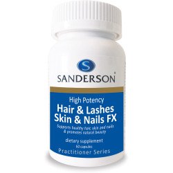 Sanderson Hair, lashes, skin & nails FX 60 Capsules