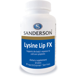 Sanderson Lysine Lip FX 60 Tablets