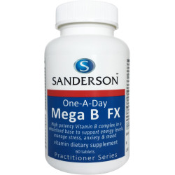 Sanderson Mega B FX 60 Tablets