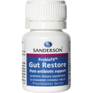 Sanderson Probiotic Gut Restore Antibiotic Support 14 Tablets