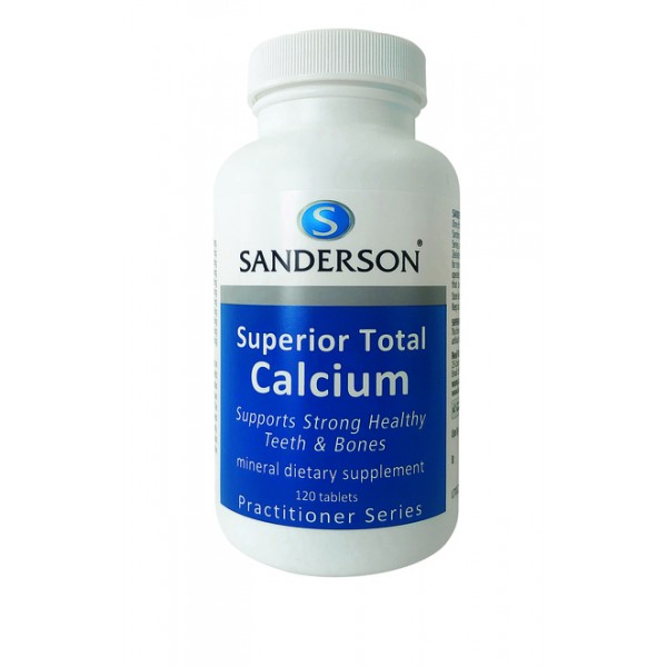 Sanderson Superior Calcium 120 Tablets
