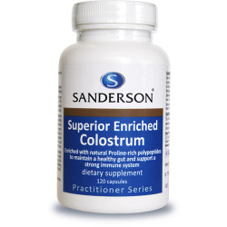 Sanderson Superior Enriched Colostrum 120 Capsules