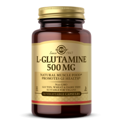 Solgar L-Glutamine 500mg Capsules