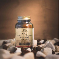 Solgar NAC N-Acetyl Cysteine 600mg 60 Capsules