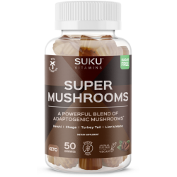 SUKU Vitamins Super Mushroom 50 Gummies