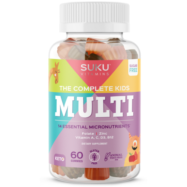 SUKU Vitamins The Complete Kids Multi 60 Gummies