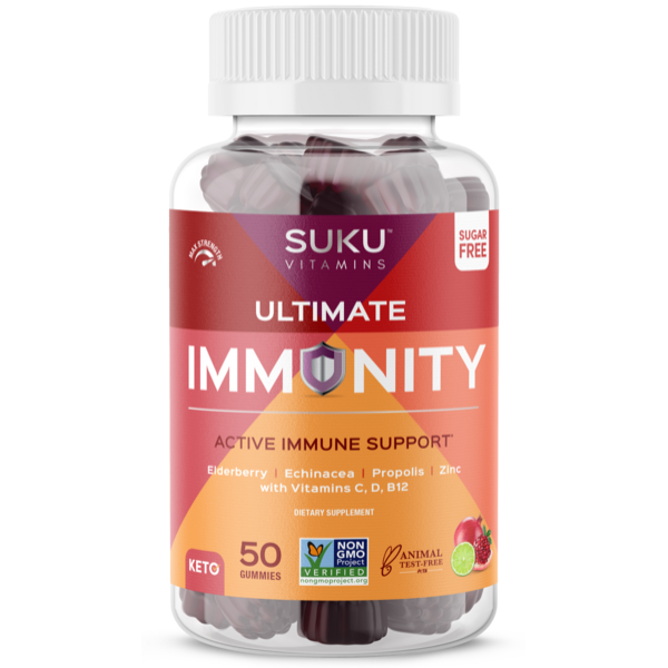 SUKU Vitamins Ultimate Immunity 50 Gummies