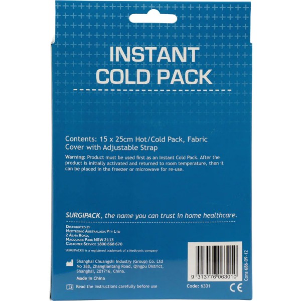 Surgipack Reusable Instant Cold Pack
