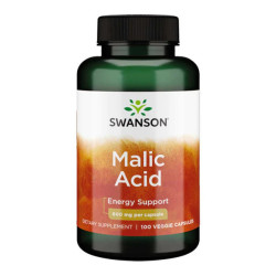 Swanson Malic Acid 600mg 100 Capsules