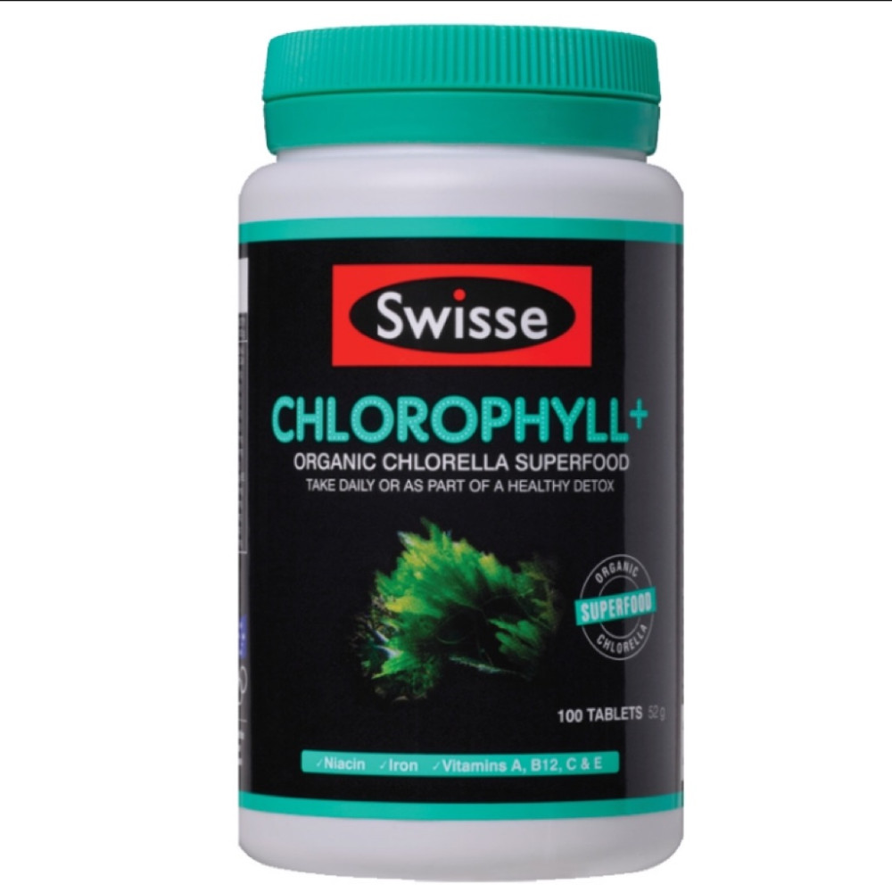 Swisse Chlorophyll+ 100 Tablets Birkenhead Health Plus