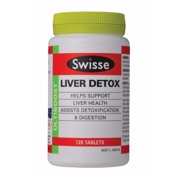 Swisse Liver Detox 120 Tablets