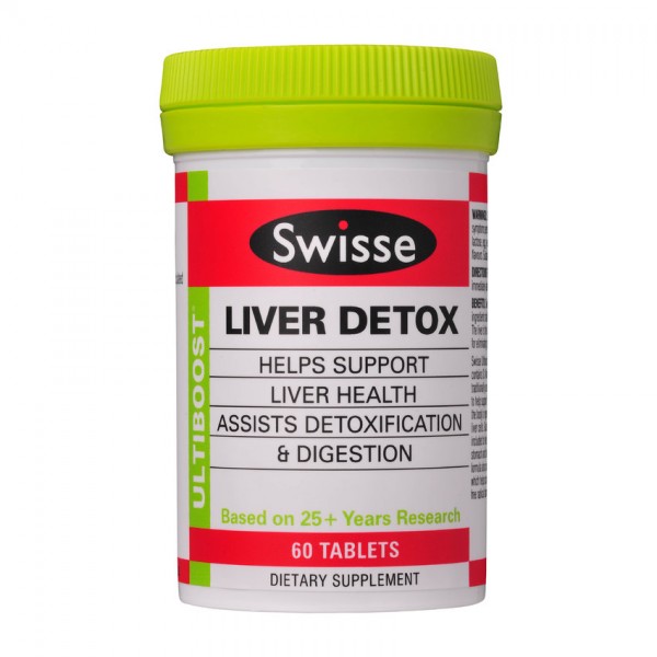 Swisse Liver Detox 60 Tablets