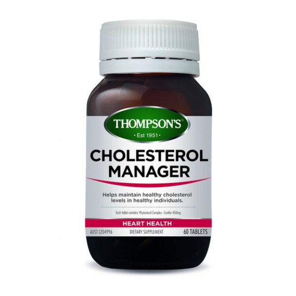 Thompson's Cholesterol Manager 60 Tablets