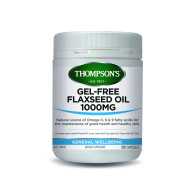 Thompson's Flax Seed Oil 200 Capsules