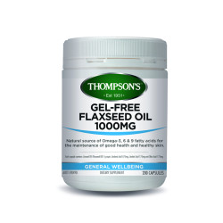 Thompson's Flax Seed Oil 200 Capsules