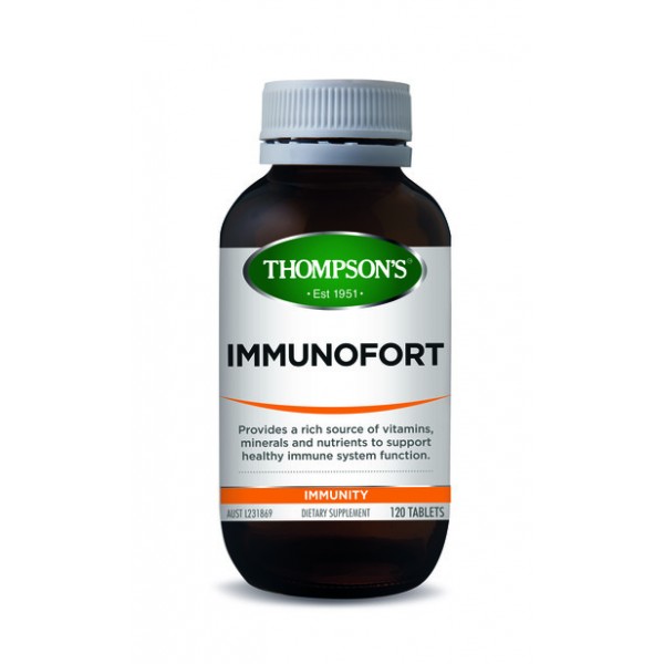 Thompson's Immunofort One-A-Day 120 Tablets