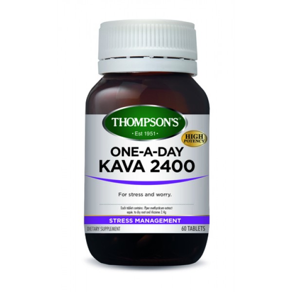 Thompson's Kava 2400 One-A-Day 60 Tablets