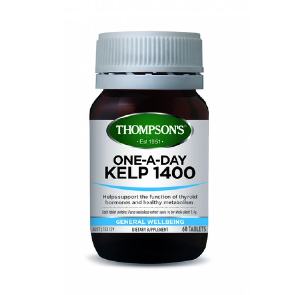 Thompson's Kelp 1400 One-A-Day 60 Tablets (Product Discontinued)
