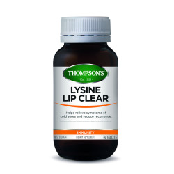 Thompson's Lysine Lip Clear 60 Tablets