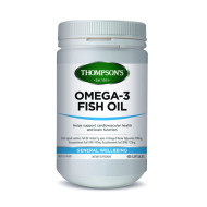 Thompson's Omega 3 Fish Oil 1000mg 400 Capsules