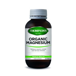 Thompson's Organic Magnesium 120 Tablets