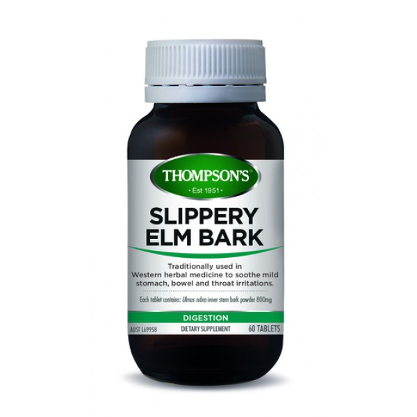 Thompson's Slippery Elm Bark 60 Tablets