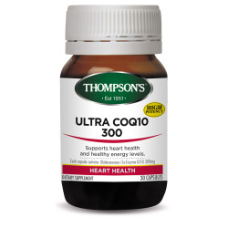 Thompson's Ultra CoQ10 300mg 30 Capsules 