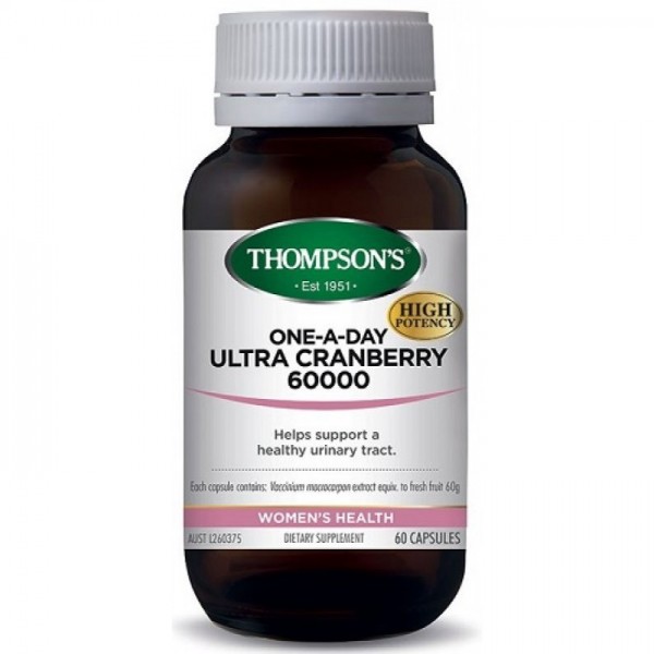 Thompson's Ultra Cranberry One-A-Day 60 Capsules
