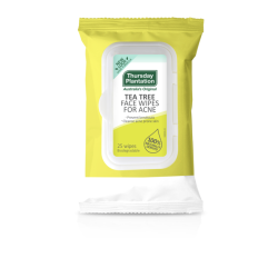 Thursday Plantation Tea Tree Acne Face Wipes 25 Wipes