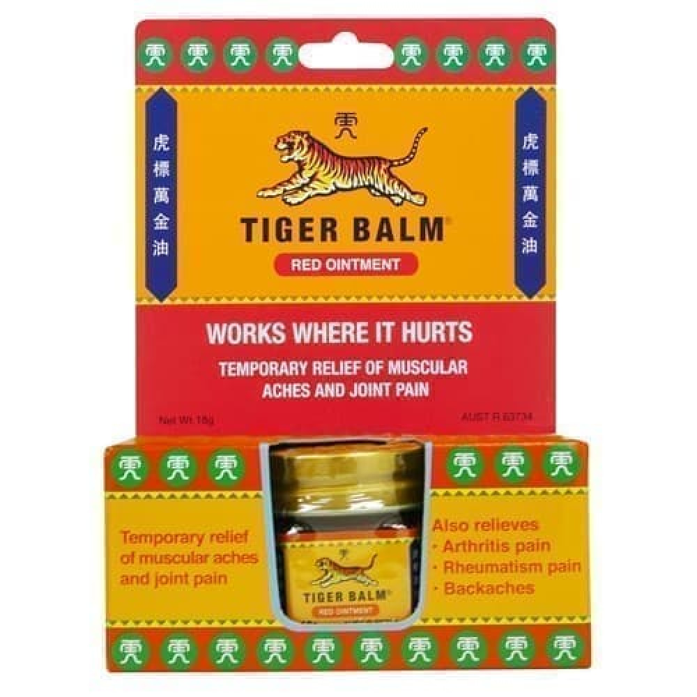 Tiger Balm Extra Strength Red Ointment 18g - Birkenhead Health