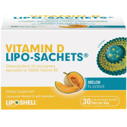 Vitamin D Lipo Sachets 1000IU 30 Sachets