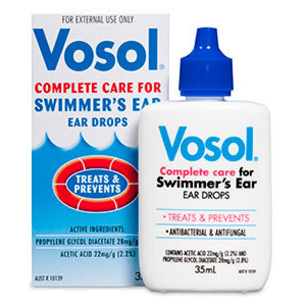 Vosol Swimmer’s Ear Ear Drops 35ml