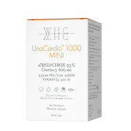 WHC UnoCardio 1000 Mini Omega 3 Fish Oil 60 Softgels